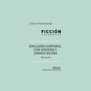 Emulsión corporal con ginseng